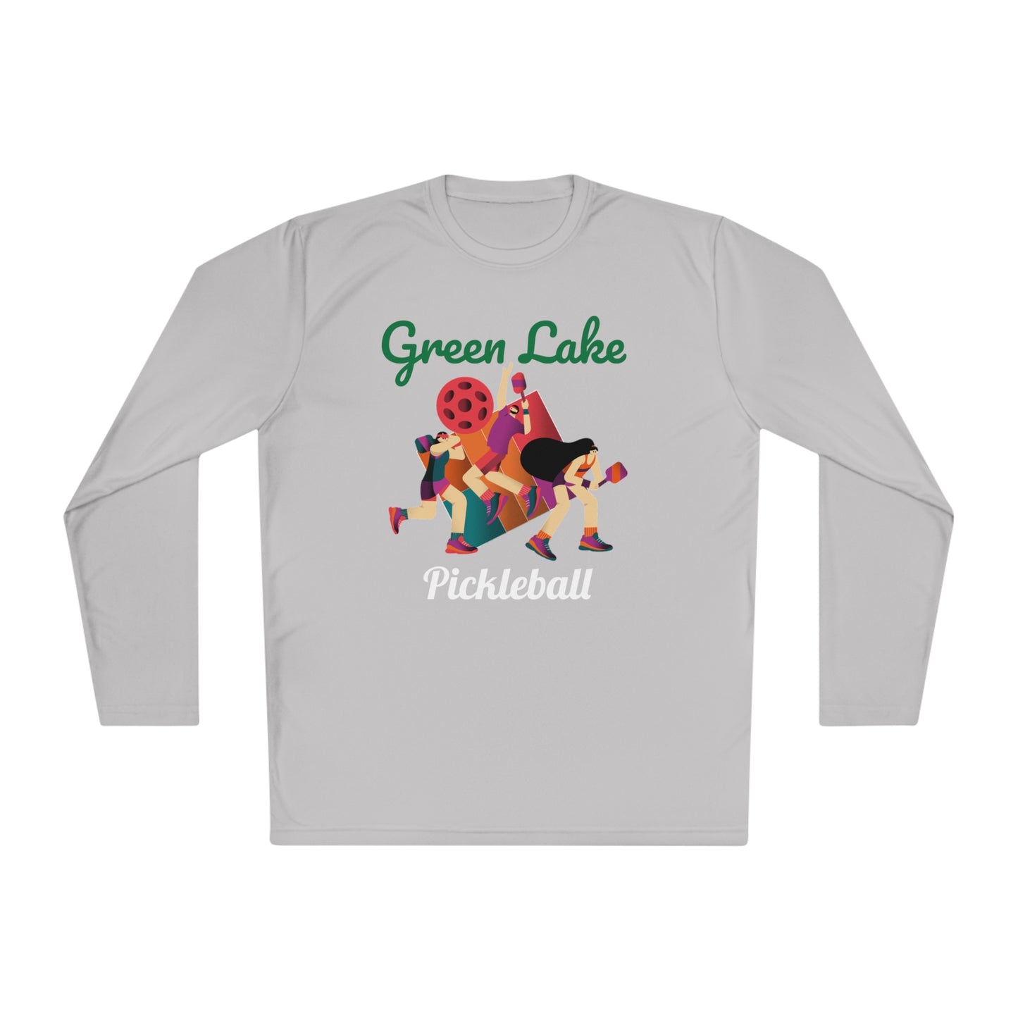 Green Lake Active Performance Pickleball Long Sleeve Tee