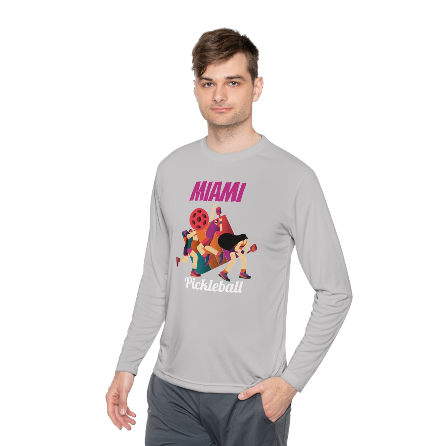 Miami Active Performance Pickleball Long Sleeve Tee