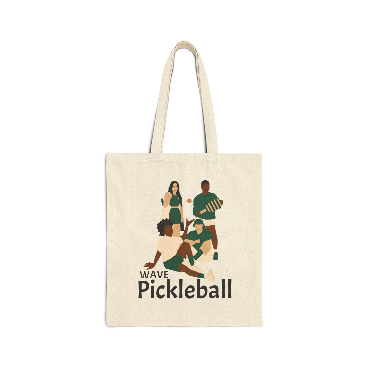 Wave Pickleball Tote Bag