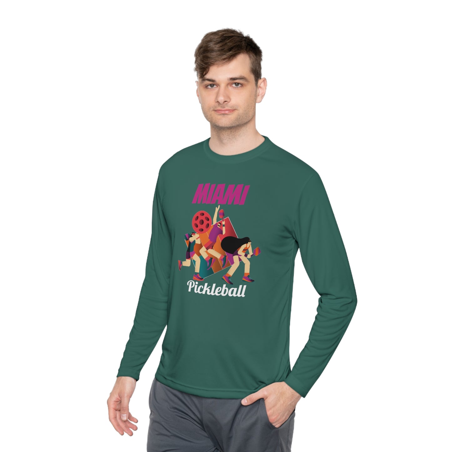 Miami Active Performance Pickleball Long Sleeve Tee