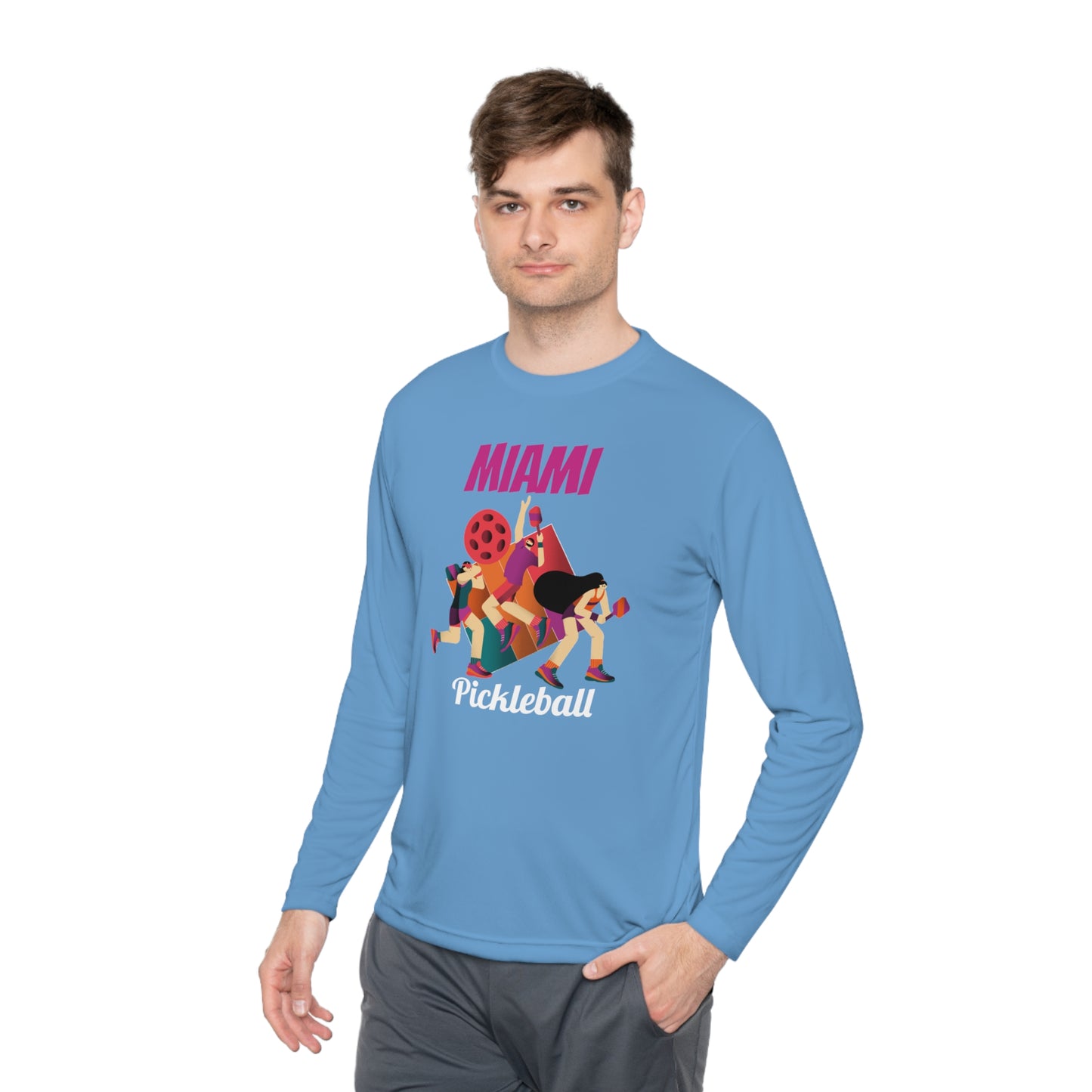 Miami Active Performance Pickleball Long Sleeve Tee