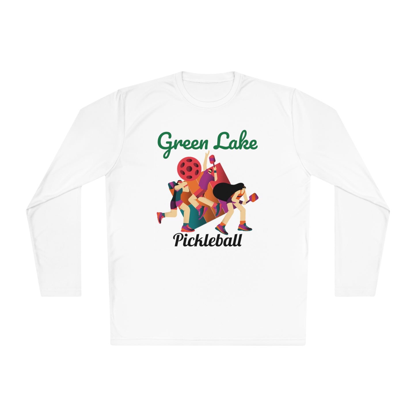 Green Lake Active Performance Pickleball Long Sleeve Tee