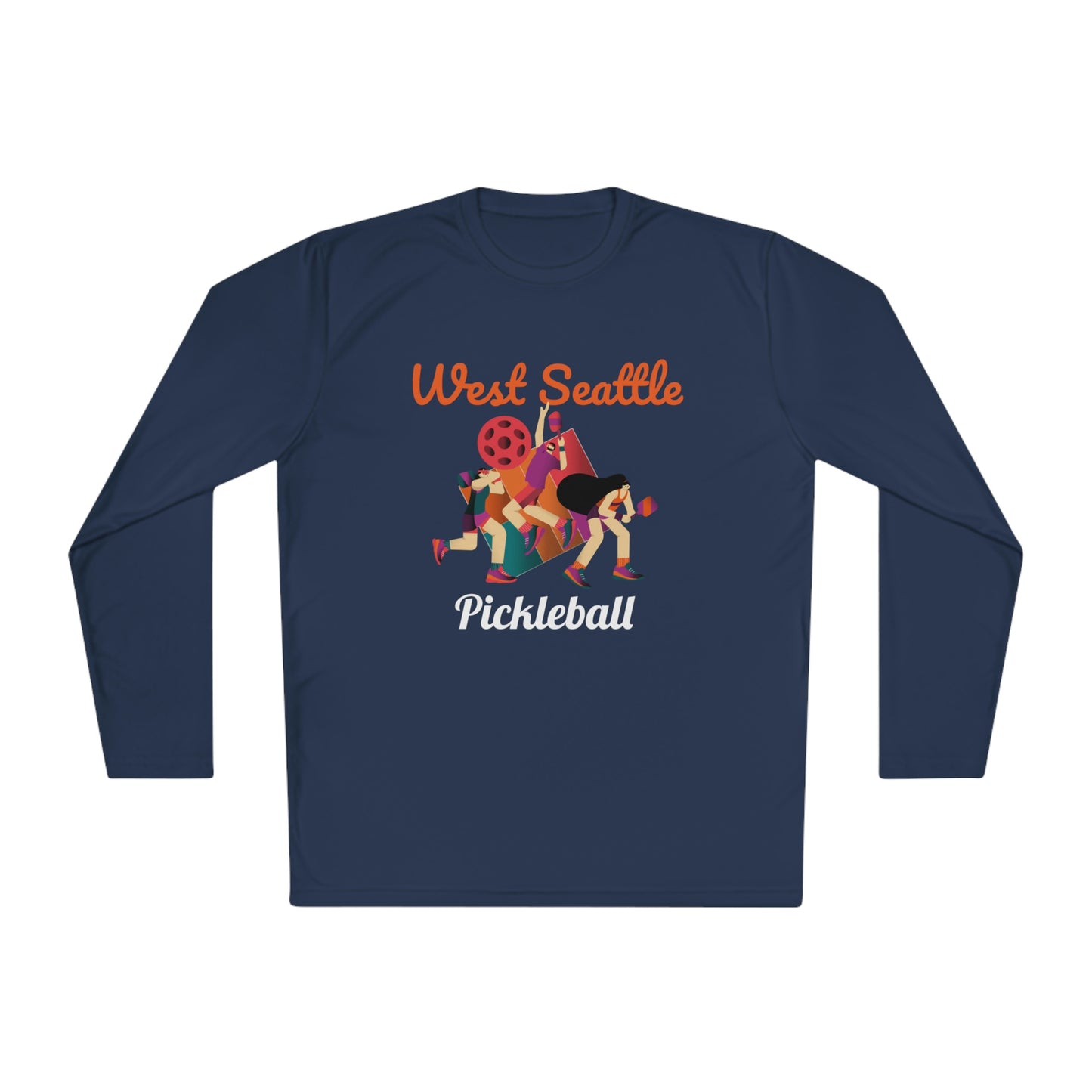 "West Seattle" Active Performance Long Sleeve Tee